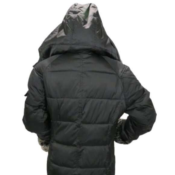 Liz Claiborne Warm and Cozy Winter Coat with Faux Fur Trim - Picture 9 of 11